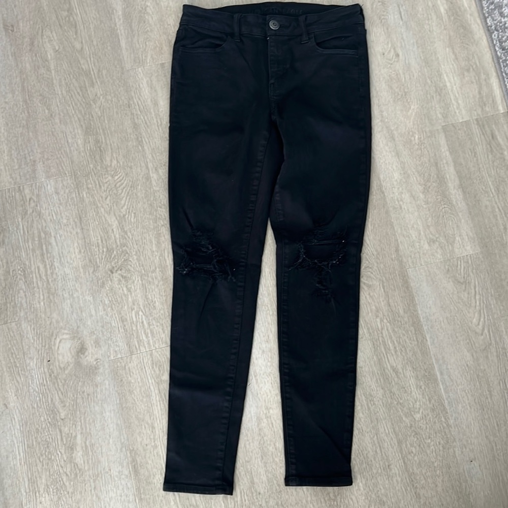American Eagle Black Jegging
